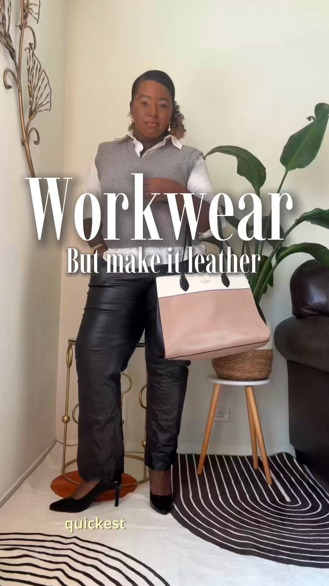 Here’s how to style leather pants for the office that’s chic, polished and ready for anything.

Tap below to shop the full look 🖤

leather pants outfit | leather pants work outfit | chic workwear |elevated basics | office outfit ideas
| business casual outfit | fall workwear outfit | desk to dinner outfit | workwear essentials | everyday chic style | effortless chic| elevated style | quiet luxury outfit | capsule wardrobe pieces | fall outfit inspo | aritiza | target | asos | Nordstrom  | neutral outfit ideas | classic style staples | what to wear to work | polished style tips

#LTKSeasonal #LTKFindsUnder100 #LTKWorkwear