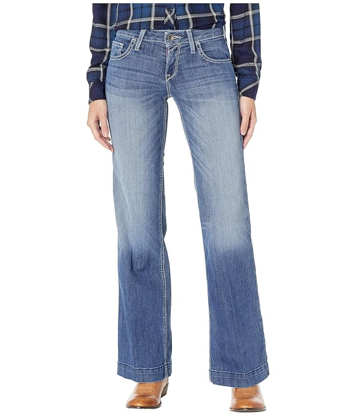 Ariat Trousers Baseball Stitch in Bonnie (Bonnie) Women's Jeans | Zappos