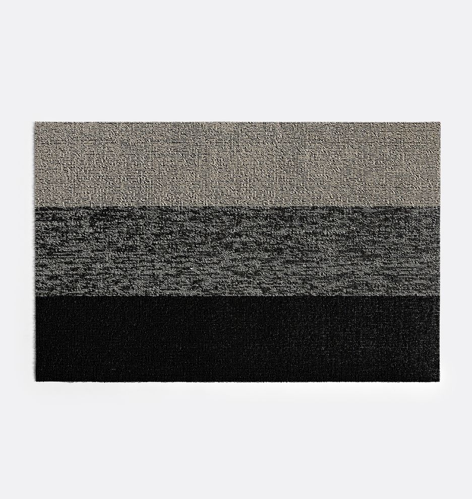 18" x 28" Neutral Chilewich Marbled Stripe Mat
 | Rejuvenation | Rejuvenation