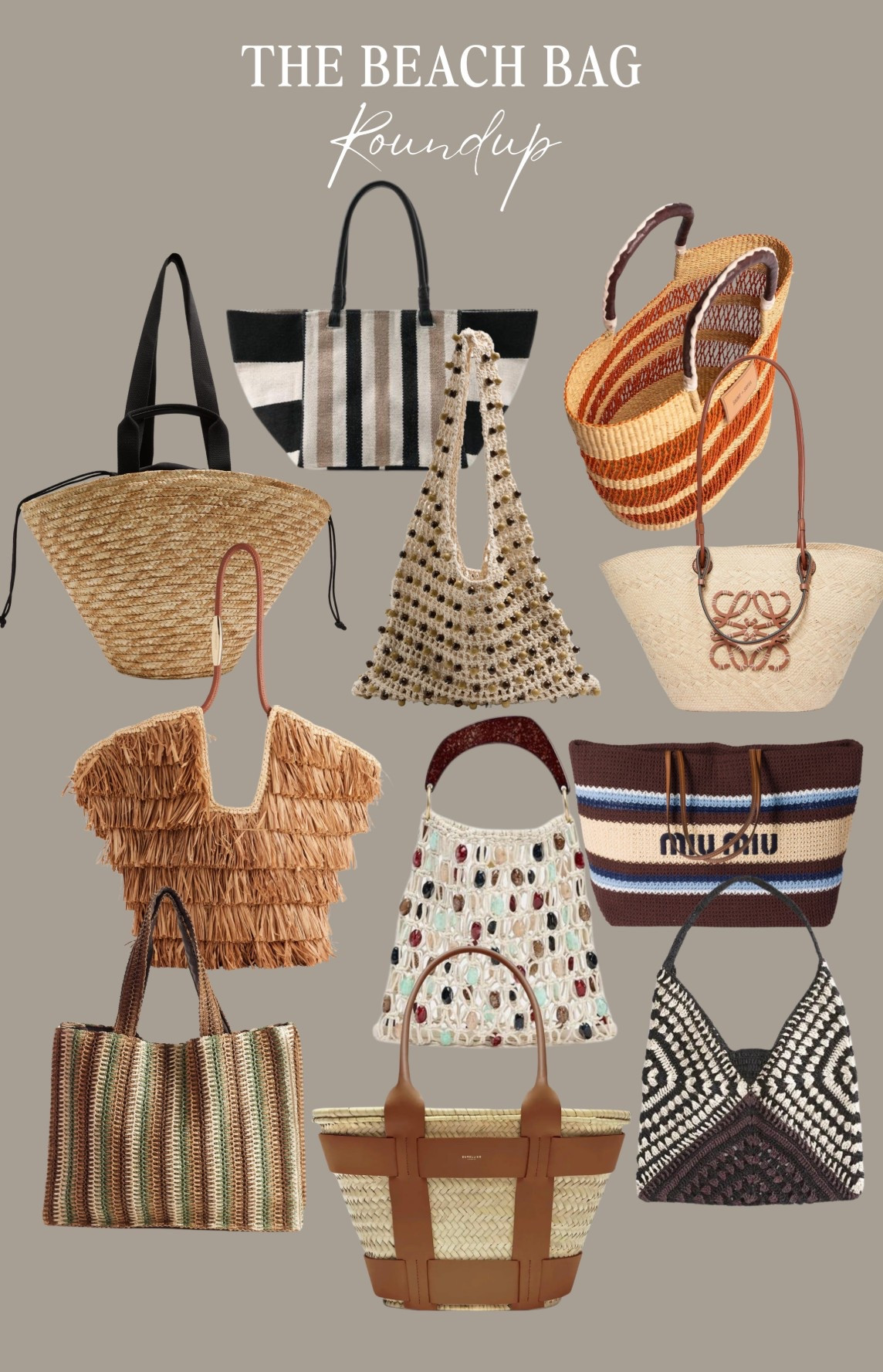 The beach bag roundup 🏝️ 

#LTKbag #LTKuk #LTKtravel