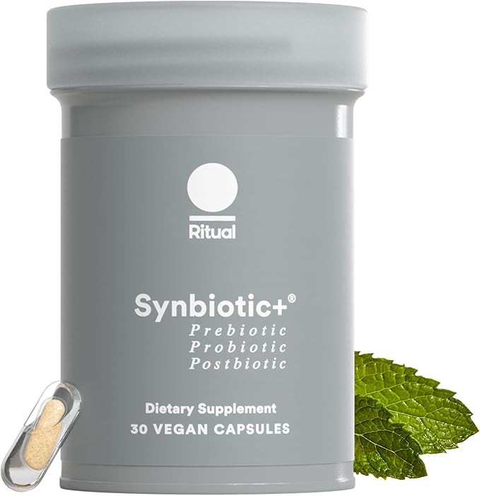 Ritual Synbiotic+ Probiotic, Prebiotic, Postbiotic, 3-in-1 Supplement for Gut Health and Digestiv... | Amazon (US)