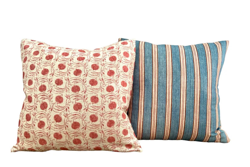 Robert Kime, Tynemouth Ticking Blue - Etsy | Etsy (US)