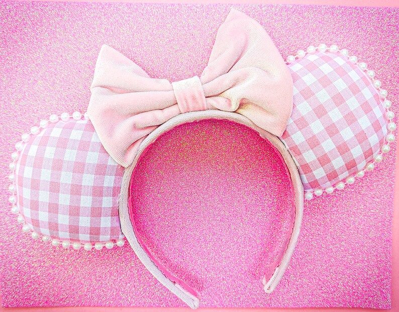 Classic Barbie Inspired Minnie Ears | Barbie Movie | Pink Ear | Disney Gifts | | Etsy (US)