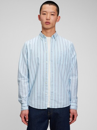 Classic Oxford Shirt in Untucked Fit | Gap (CA)