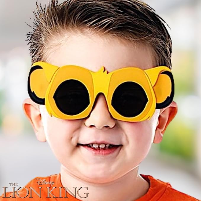 Sun-Staches Simba and Scar Sunglasses | The Lion King Disney Official Costume Accessory | UV 400 ... | Amazon (US)