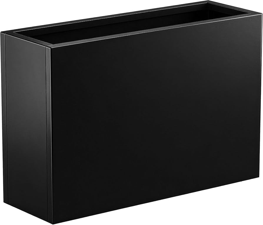 Metal Planter Box 36” x 12” x 24”, Heavy Duty Tall Rectangle Planter Box with with Drainage... | Amazon (US)
