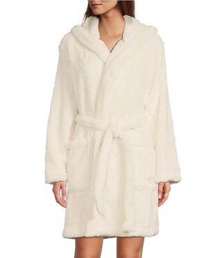 UGG® Aarti Plush Hooded Cozy Sherpa Robe | Dillard's | Dillard's