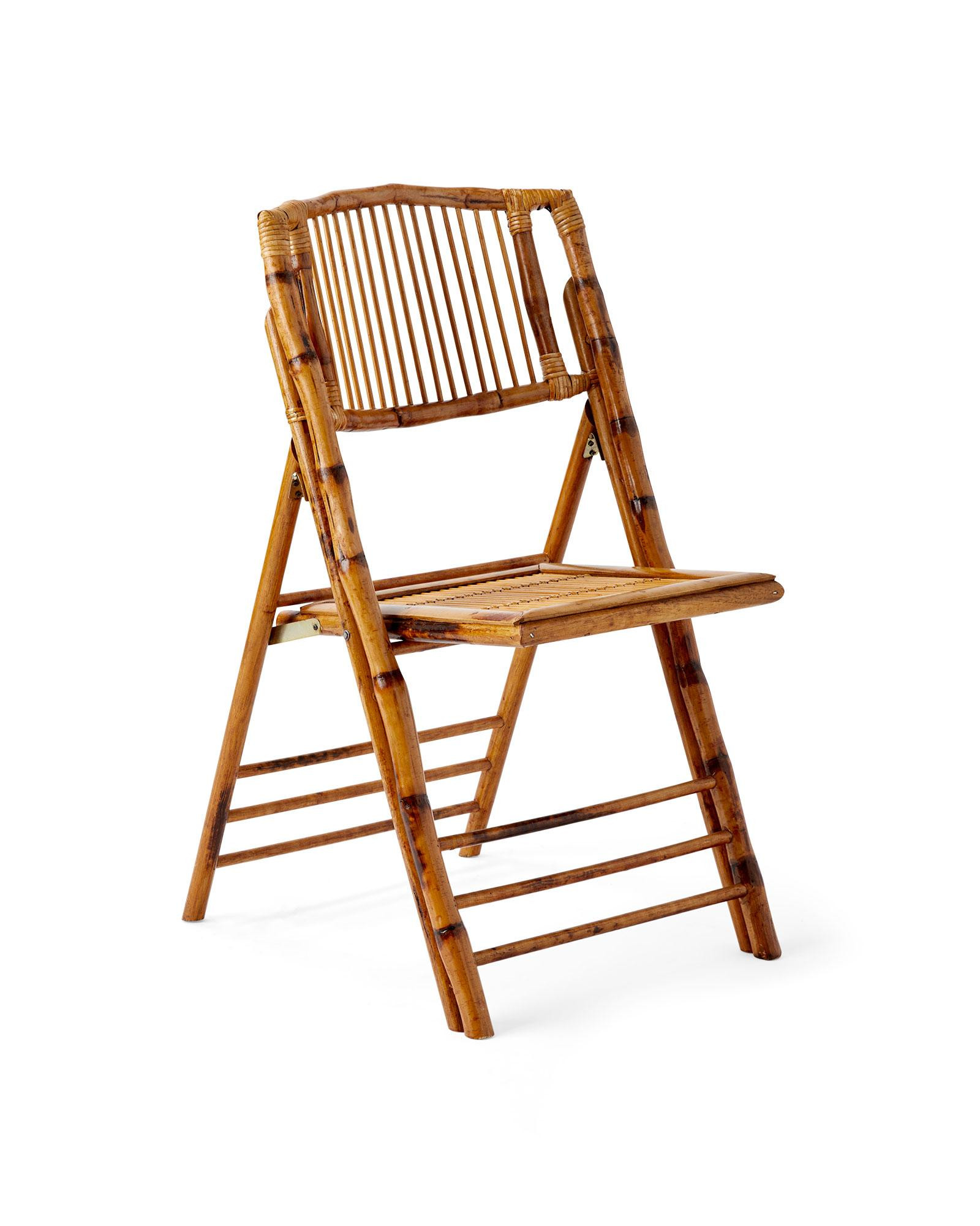 Bamboo Folding Entertaining Chair (Sets of 2) | Serena and Lily
