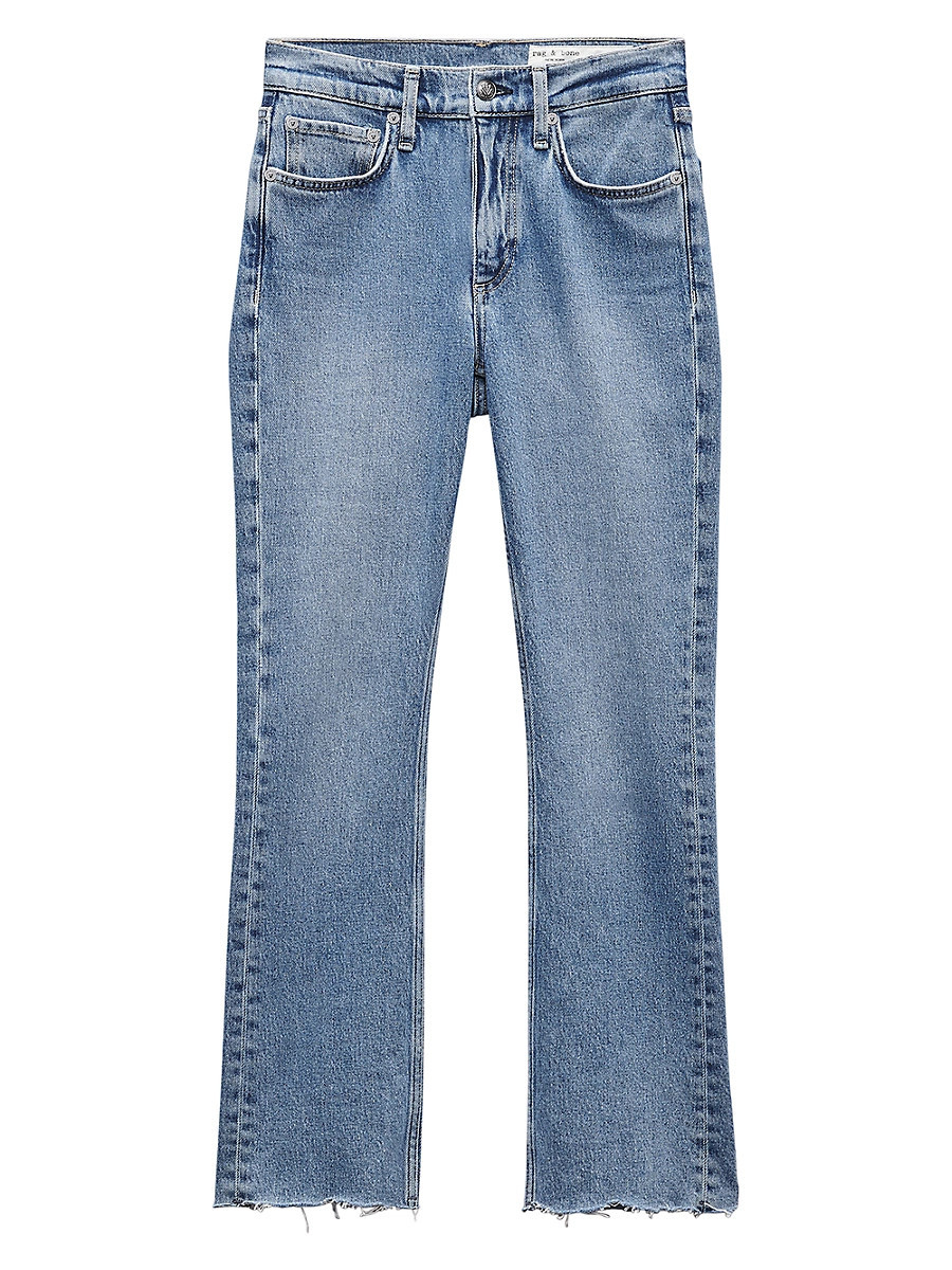Women's Peyton Bootcut Ankle Jeans - Benson - Size 24 | Saks Fifth Avenue