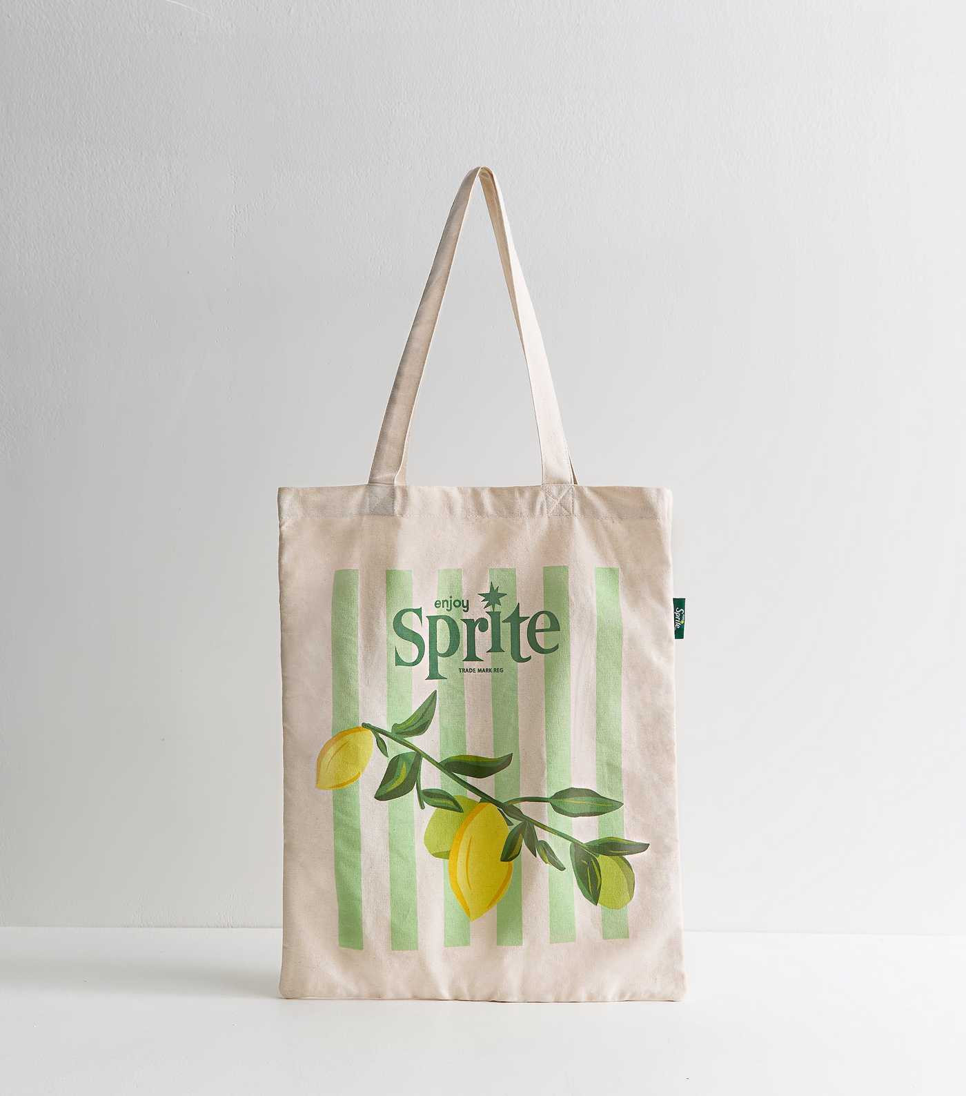 Stone Lemon Print Tote Bag | New Look | New Look (UK)