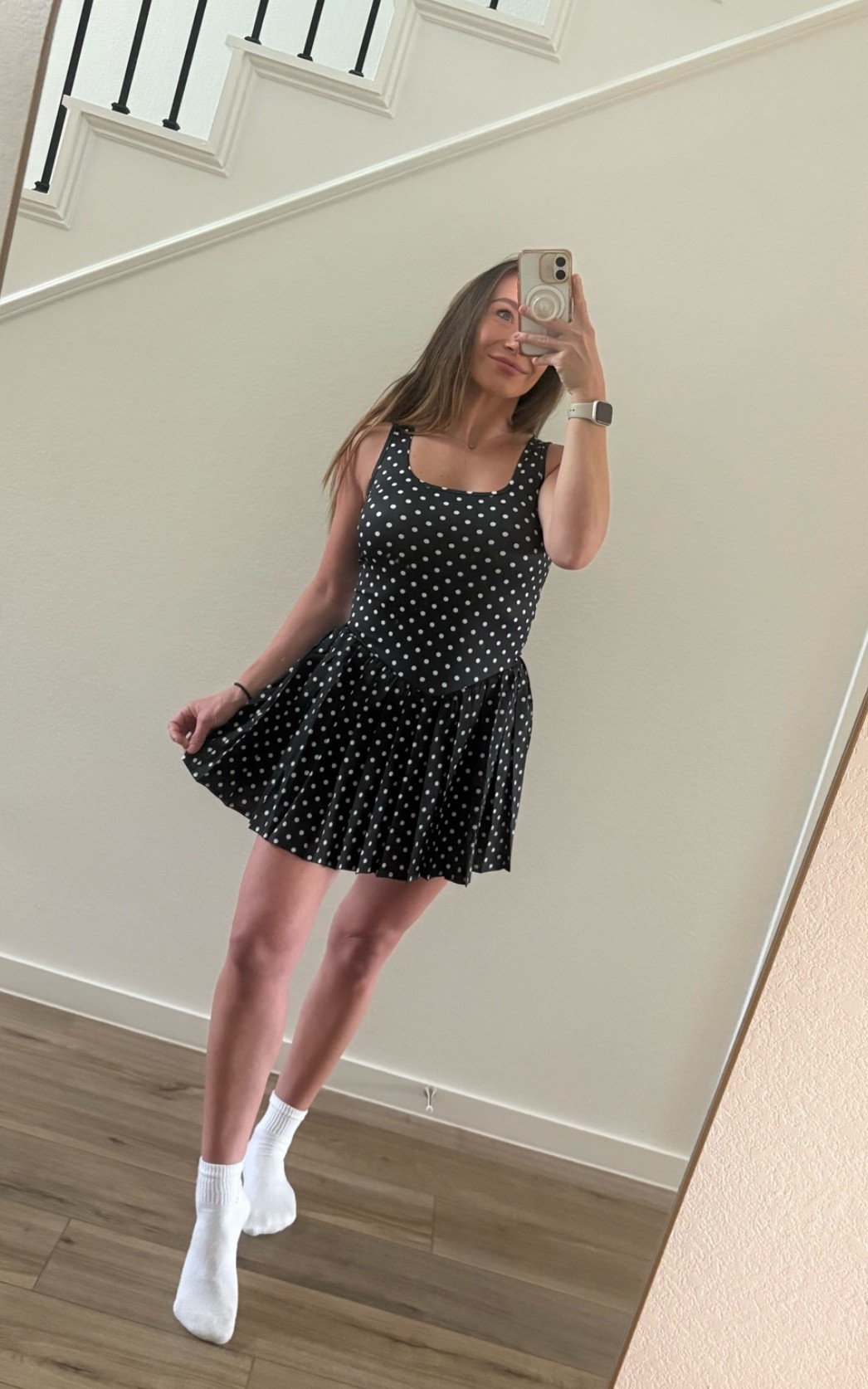 Amazon Athletic Dress / Amazon Tennis Dress / Amazon Golf Dress / Polka Dot Dress / Pleaded Tennis Dress / Athletic Dress with pockets / Amazon Finds / Amazon Fashion

#LTKootd #LTKActive #LTKSaleAlert