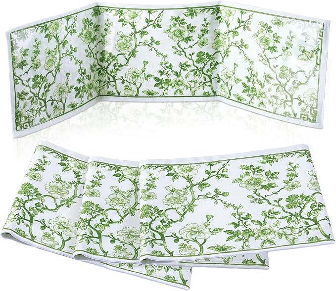 4 Pack Chinoiserie Mahjong Card Holder Chinoiserie Print Mahjong Card Sleeve Large Size(6 1/8”x... | Amazon (US)