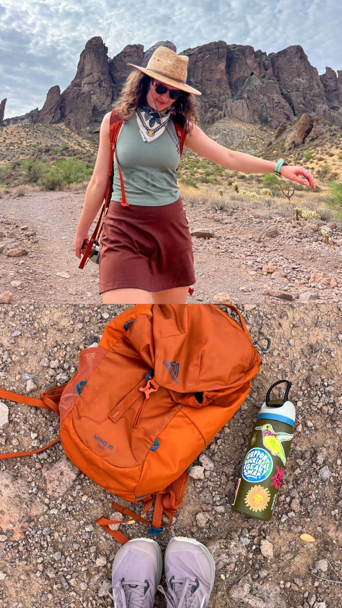 Current favorite fall-inspired hiking outfit 🤠 

#LTKSeasonal #LTKTravel