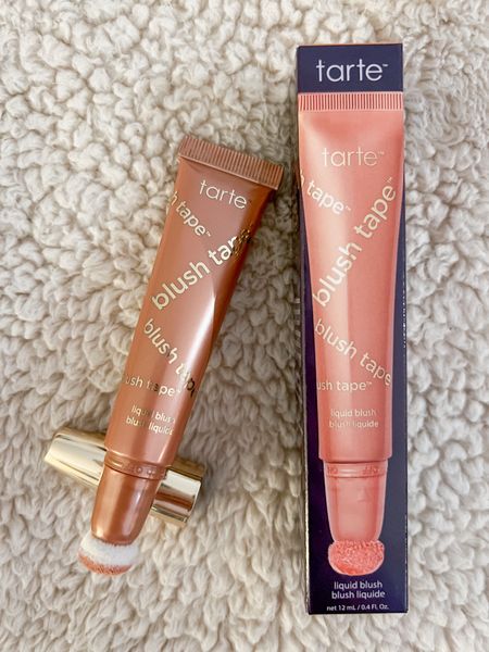 Tarte Blush Tape Liquid Blush in “peach” is perfect for my light, medium-warm skin. The liquid blush beautifully blends while brightening my cheeks. It gives the perfect shimmery glow for spring and summer.

#LTKbeauty #LTKFestival #LTKSeasonal