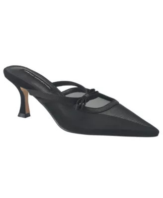 French Connection Women's Mesh Toe Kitten Heel | Belk