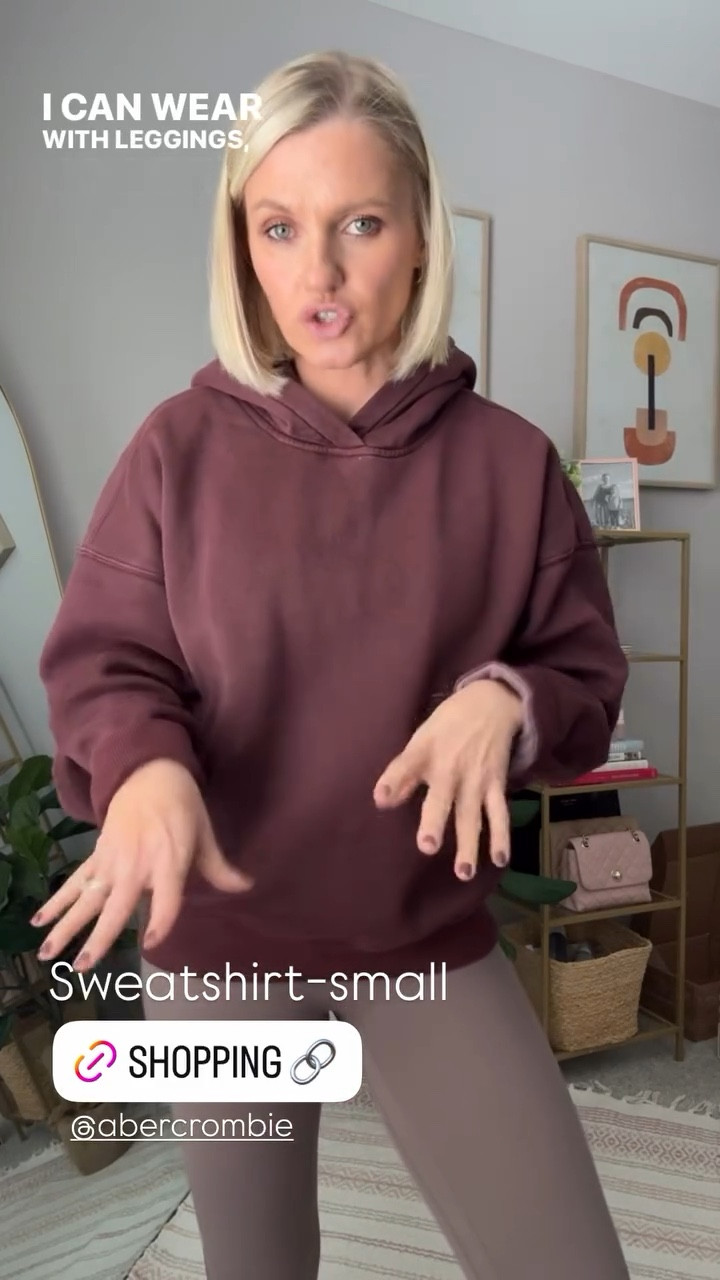 I love this hoodie sweatshirt from @Abercrombie! It’s the perfect winter staple! 
 Sweatshirt-small


#LTKSaleAlert #LTKSeasonal #LTKootd