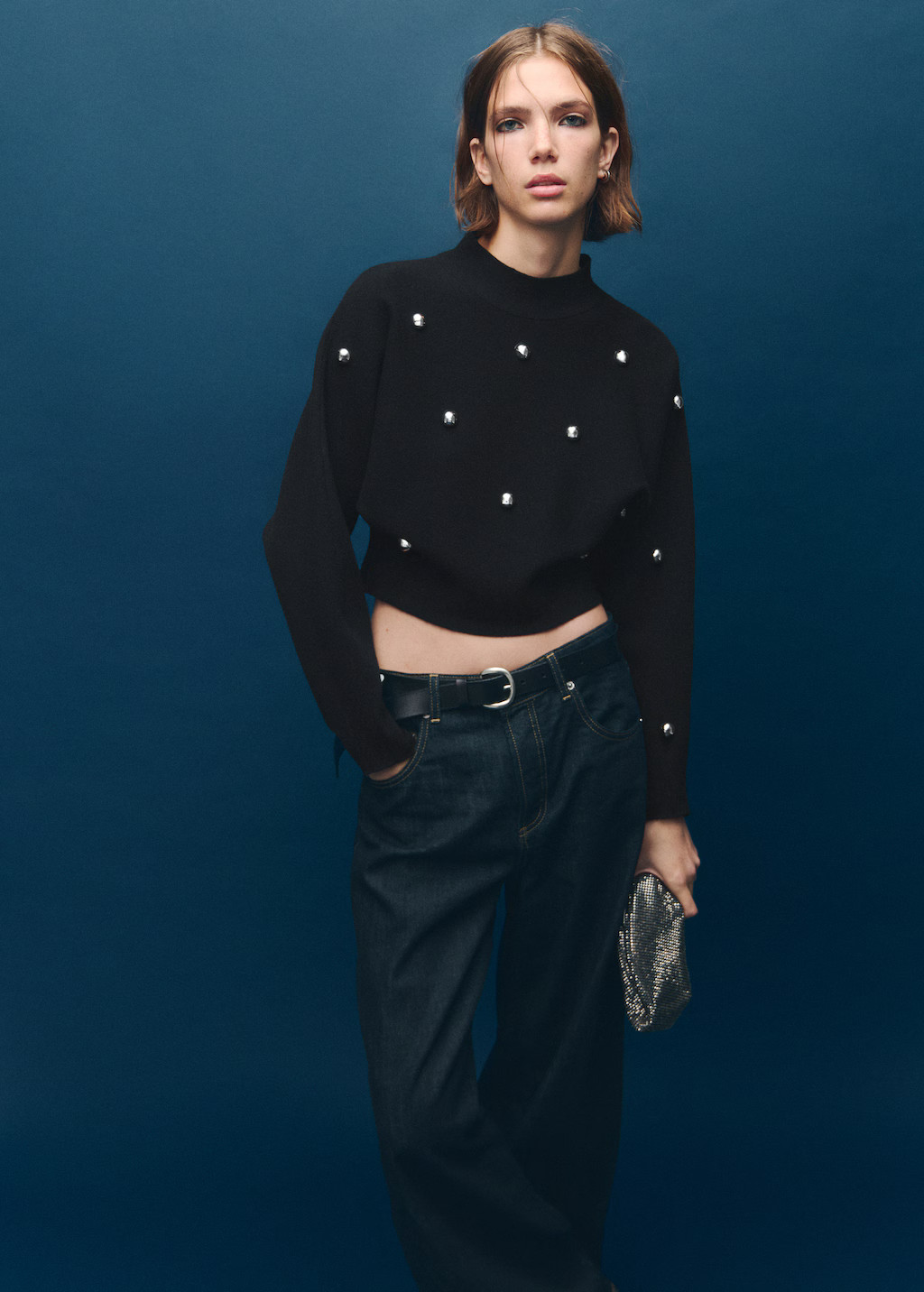 Perkins-neck sweater with spheres | Mango (US/MX/AU)