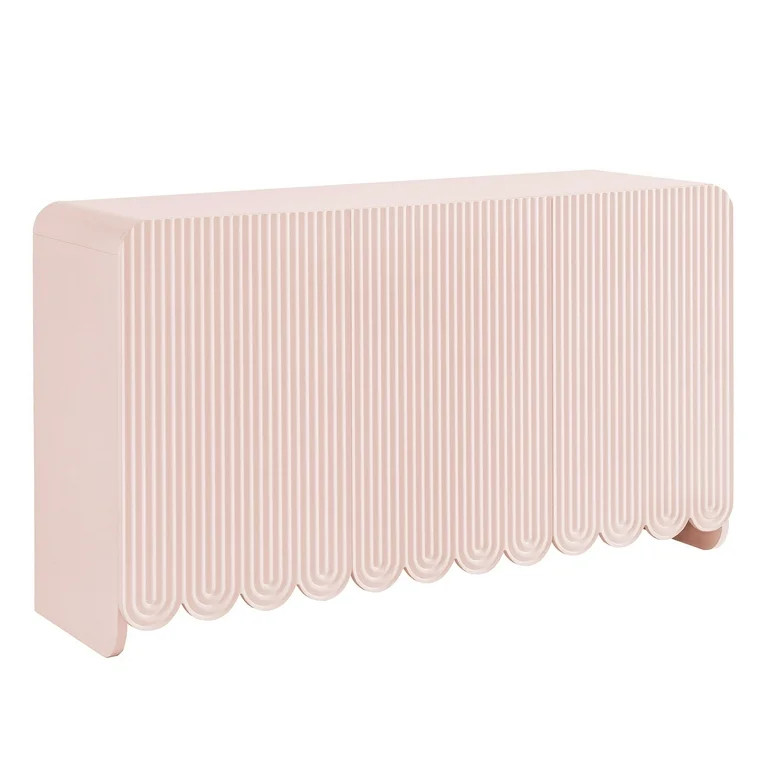 Modway Dahlia Sideboard Storage Cabinet in Soft Pink | Walmart (US)