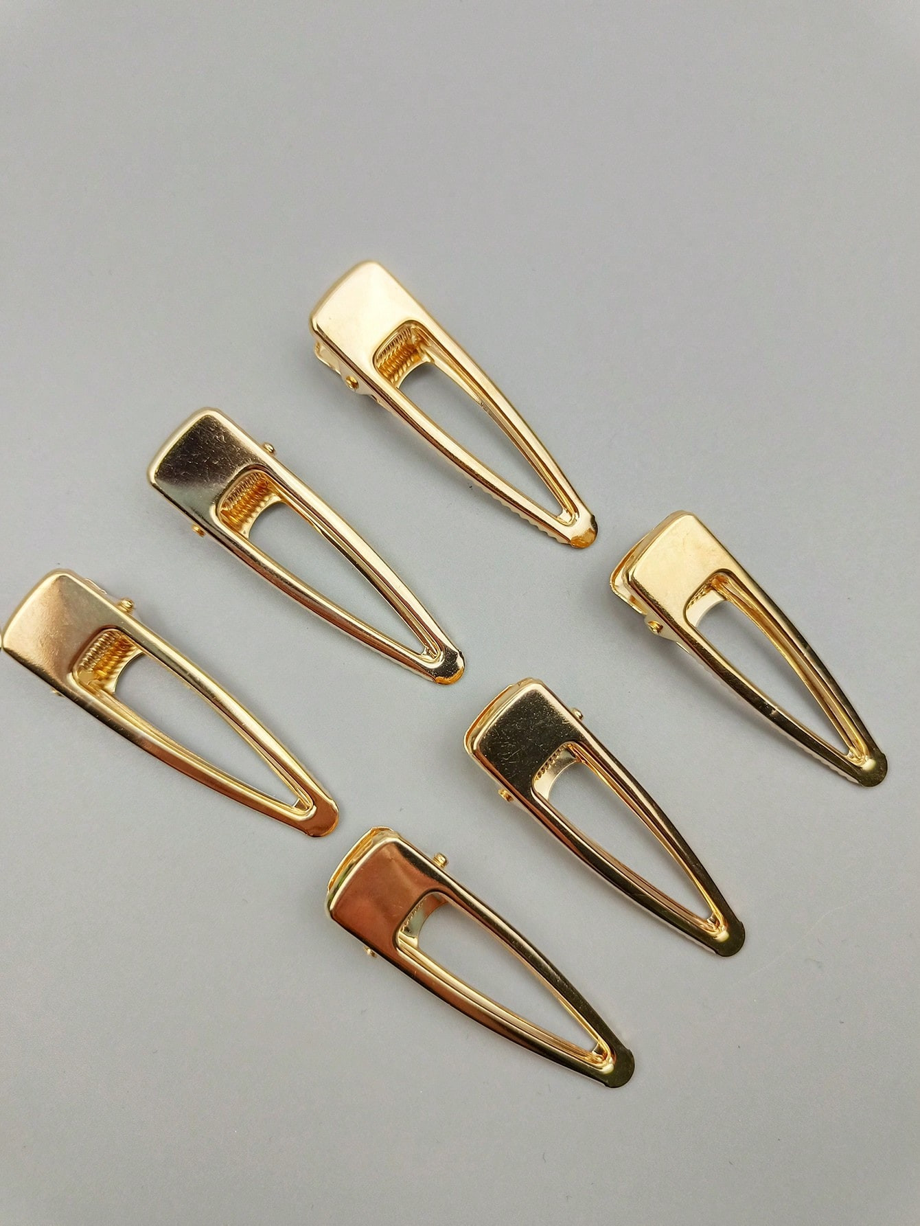 6pcs Women Solid Casual Alligator Hair Clip For Daily Life | SHEIN
