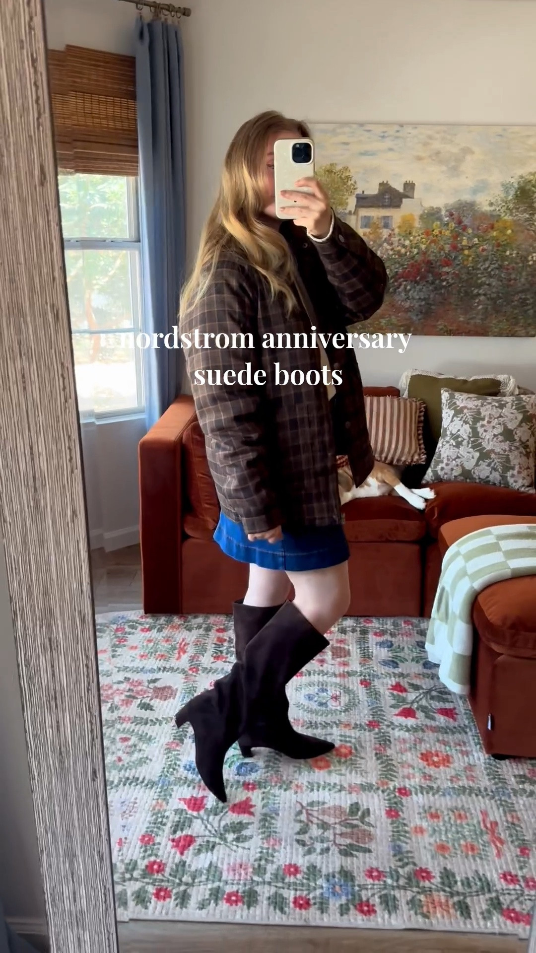 these nordstrom anniversary sale suede boots (steve madden brax boots) are one of the cutest of the sale! they have a trendy heel shape that is super flattering!

i find these run tts but on the big side. very comfy and relaxed in the calf!

#LTKSaleAlert #LTKSeasonal #LTKootd