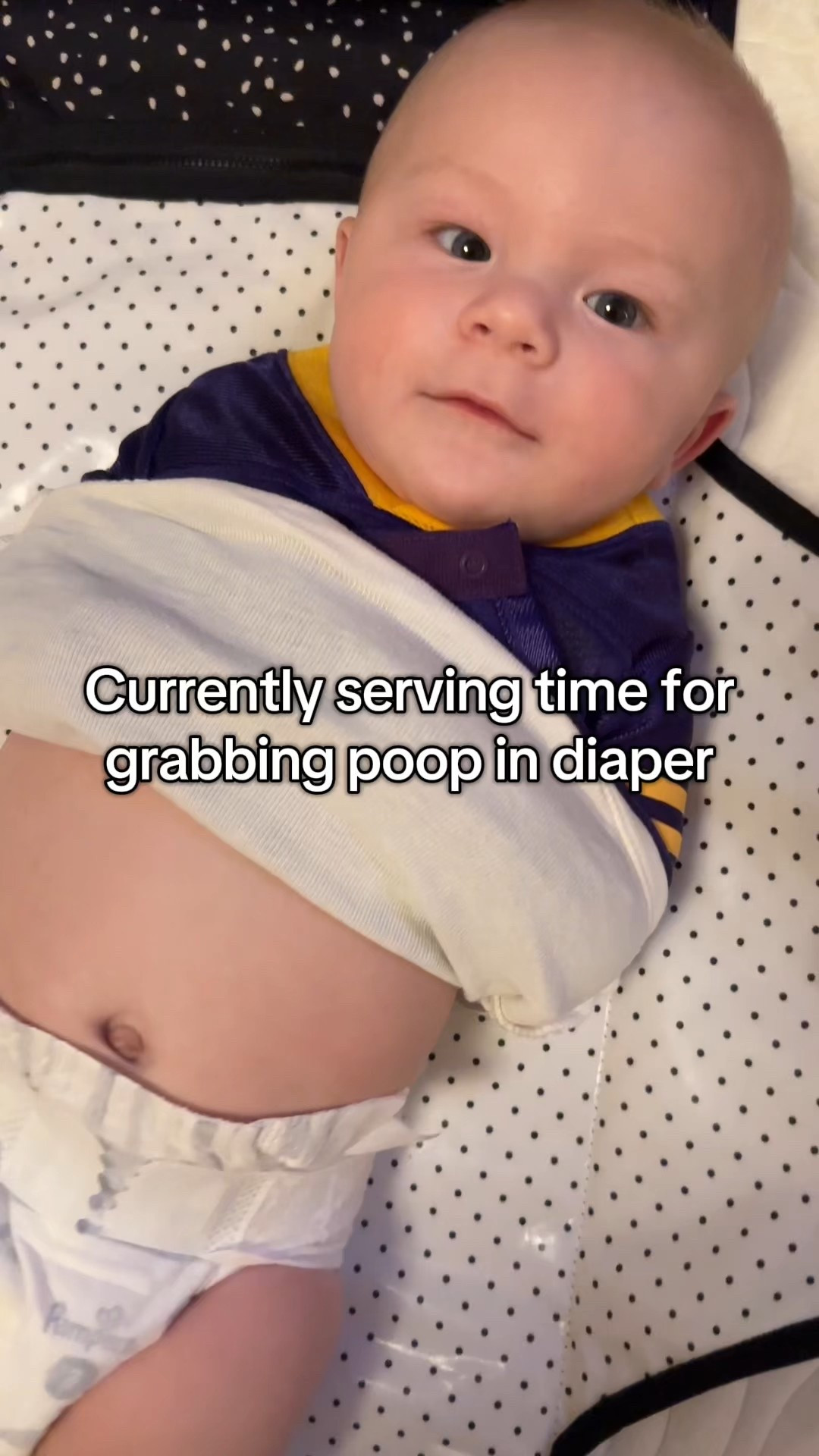 Thankful for the mom who posted this onesie straight-jacket hack during diaper changes hands 🙌🏼 

#LTKBaby #LTKmomlife #LTKKids