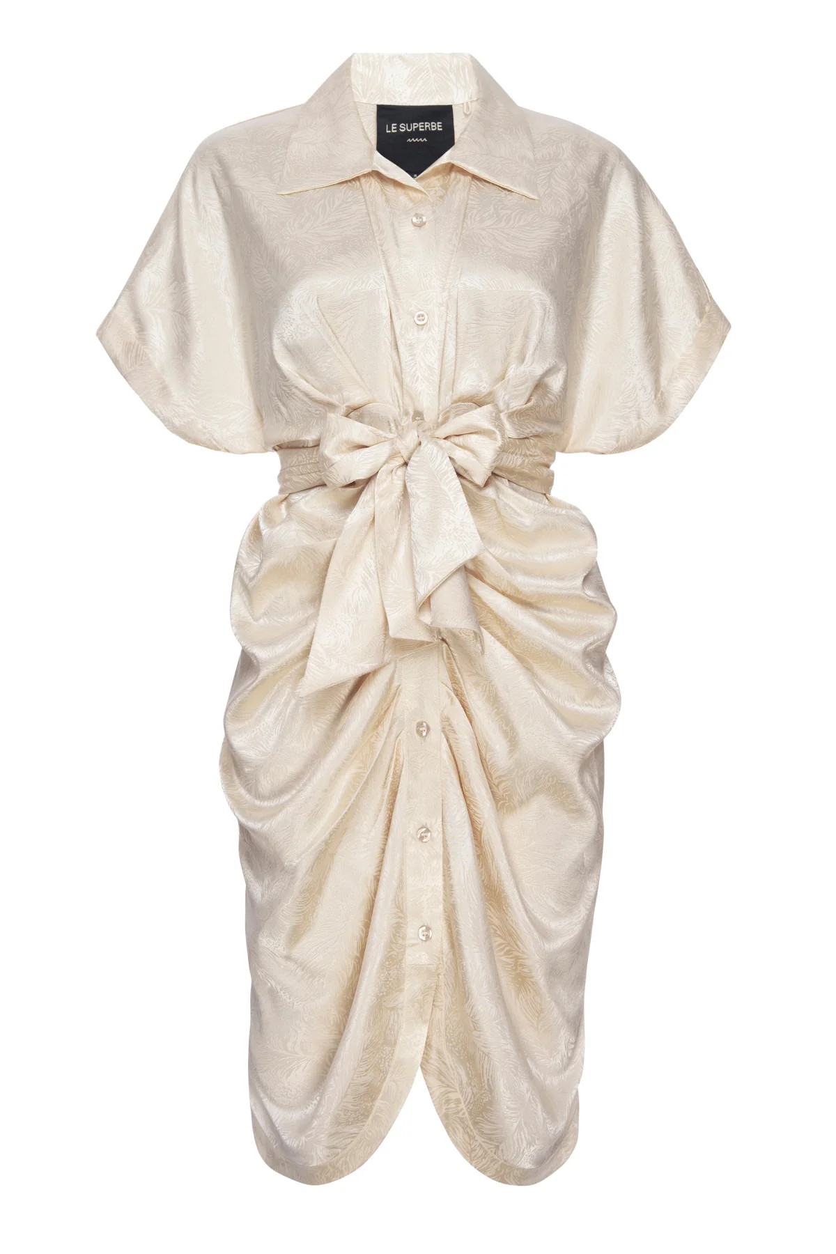 Mini Miko Dress In Nude | Le Superbe