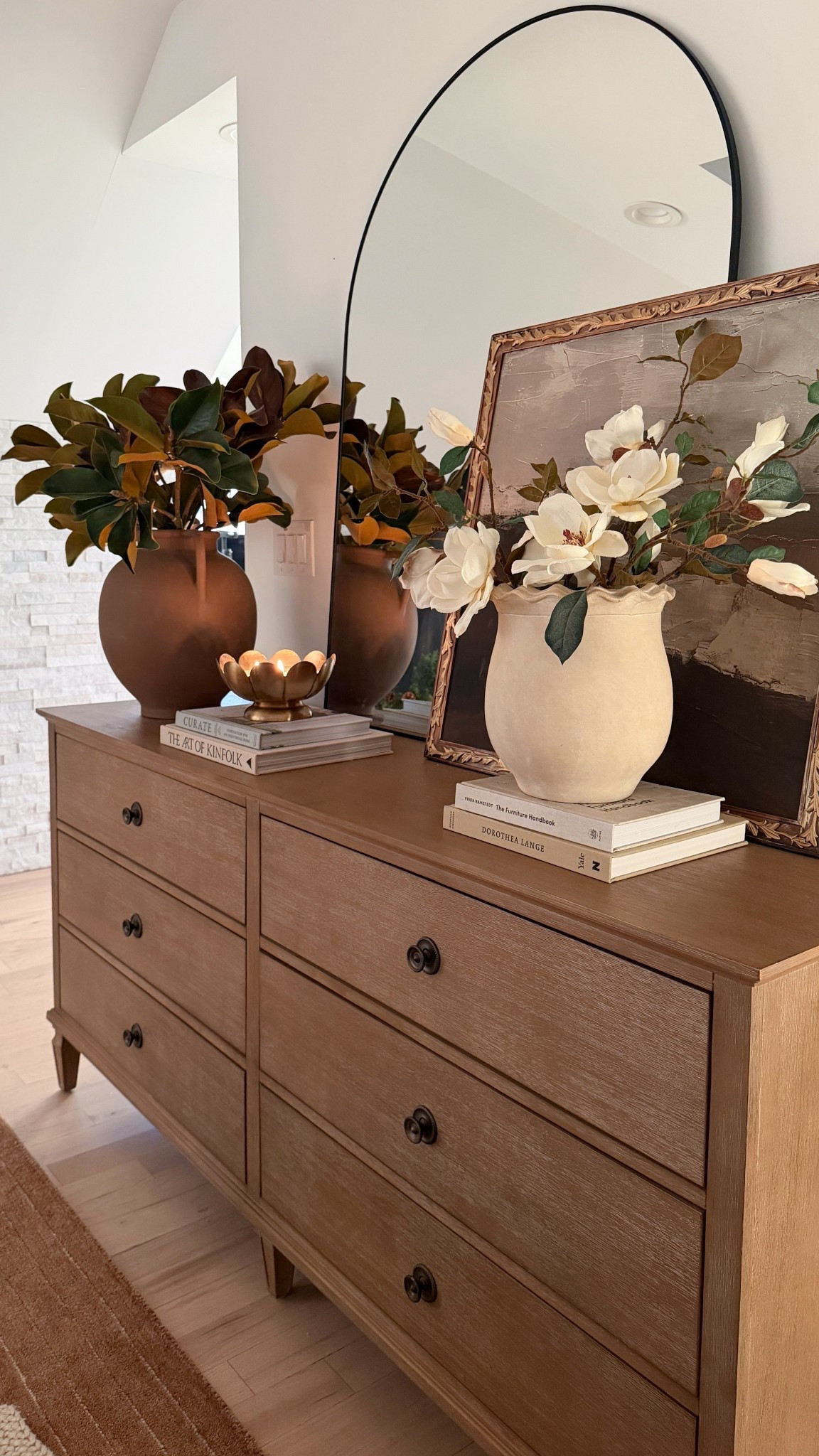 Romanticizing winter styling looks a little like this 🌿🤎



winter home decor | cozy winter styling | dresser | neutral bedroom decor | dresser styling ideas | modern organic home

#LTKHome #LTKHoliday