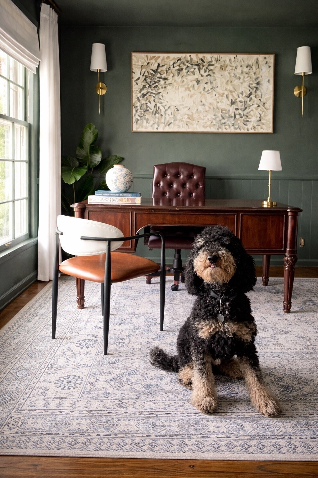 Zion's new favorite wall color😘 Pewter Green for the win! Moody Office Vibes

#LTKHome #LTKdayinmylife #LTKmomlife