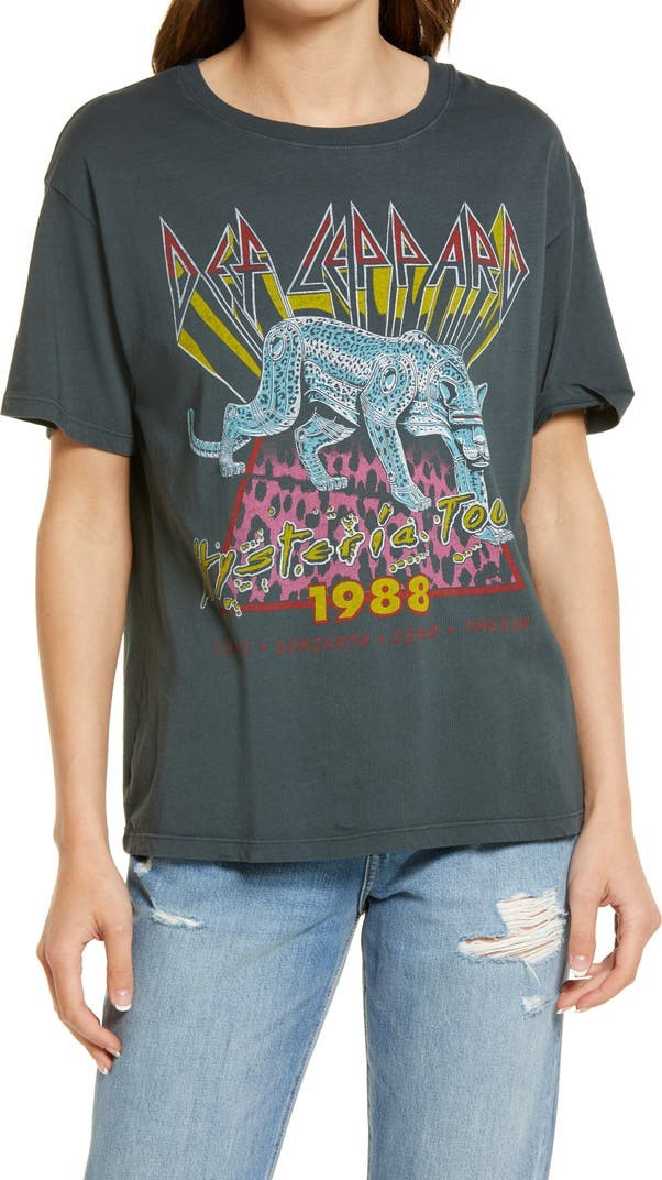 Def Leppard Hysteria Tour Graphic Tee | Nordstrom