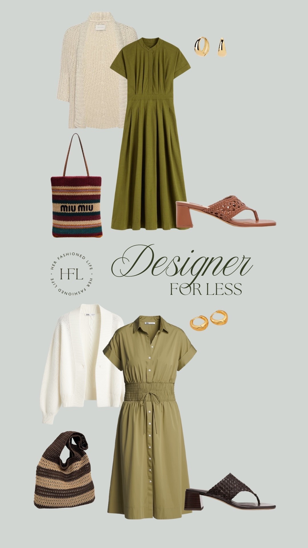 Two designer-inspired looks for less, easy to recreate for a fraction of the price.
#designerforless #ltkstyle

#LTKOver40 #LTKootd