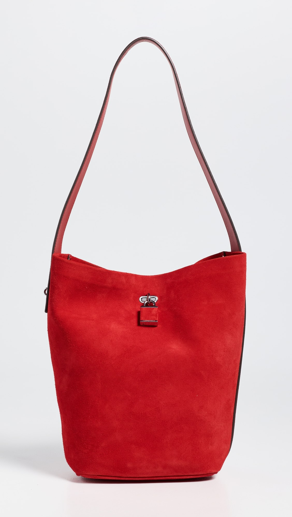 Suede Slim Bucket Bag | Shopbop