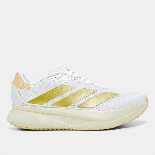 Tênis Adidas Duramo SL 2.0 Feminino - Branco+dourado | Netshoes (BR)