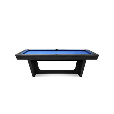Kaci 8' Slate Pool Table In Black Ash | Wayfair North America