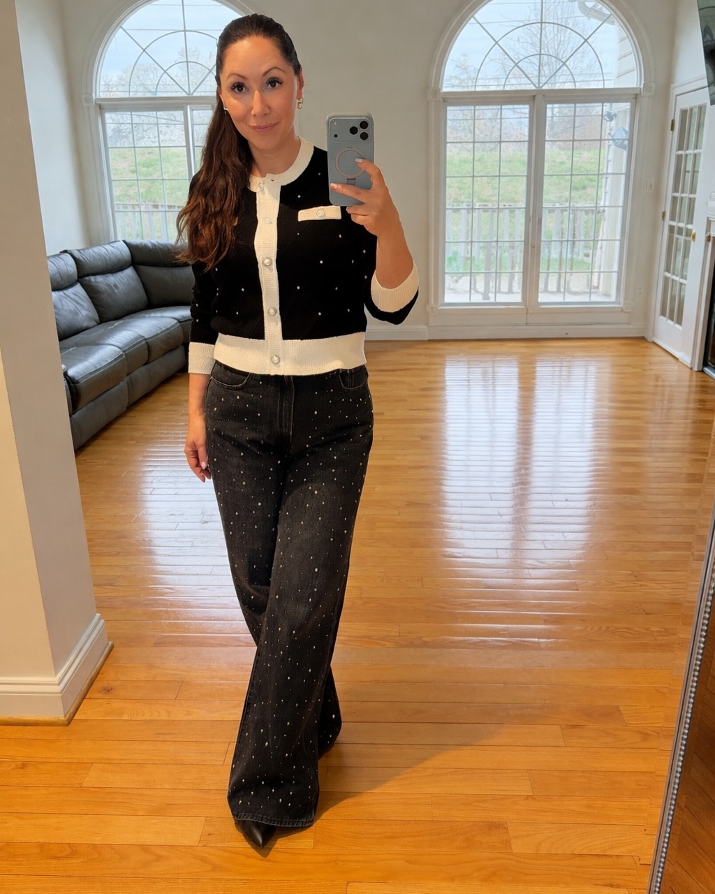 I saw these Levi’s jeans on a European blogger half a year ago but they were always sold out in US! I finally was able to pre-order a pair and it is here! I am in love!

#LTKSaleAlert