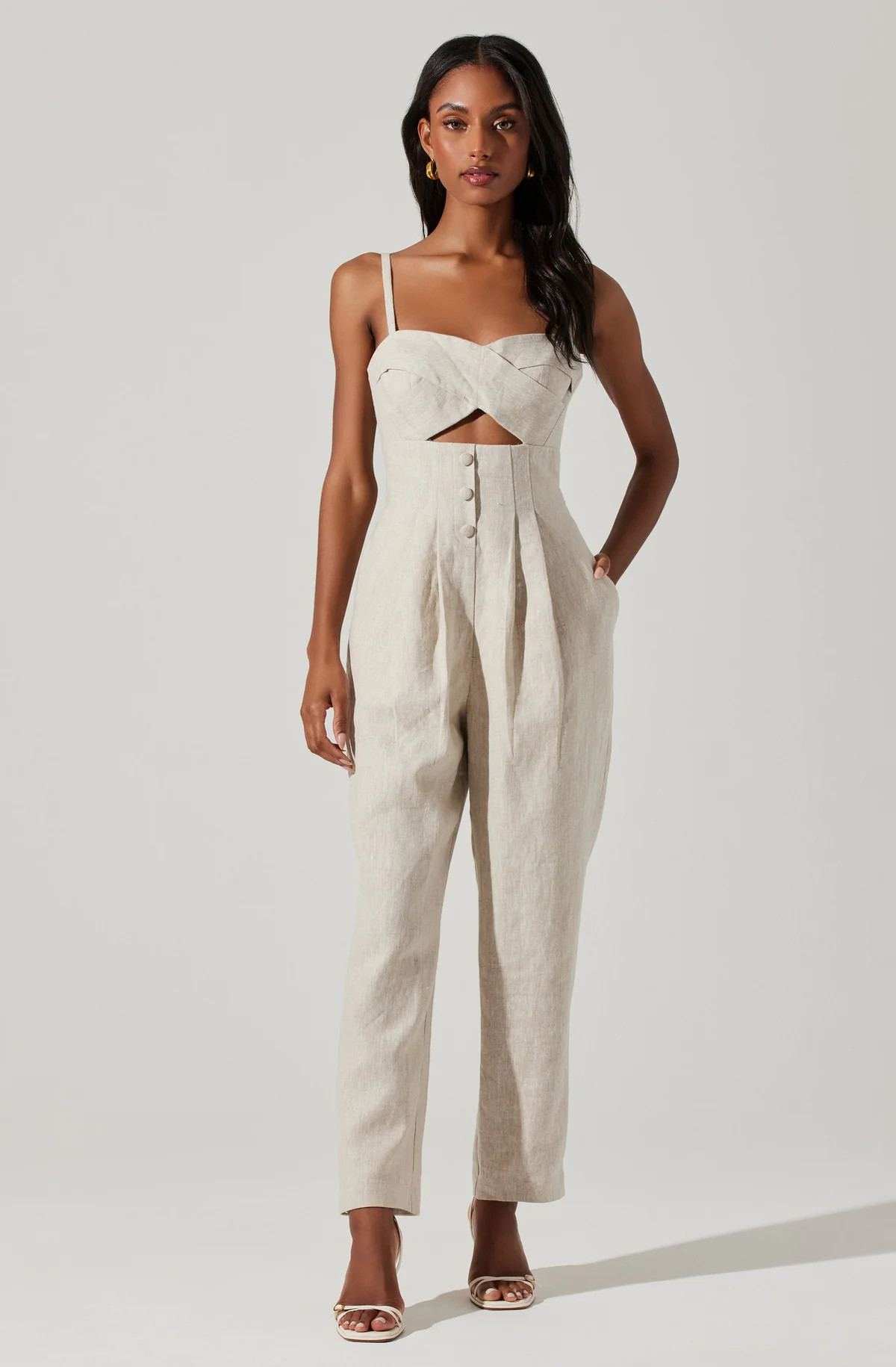 Ilona Cutout Jumpsuit | ASTR The Label (US)