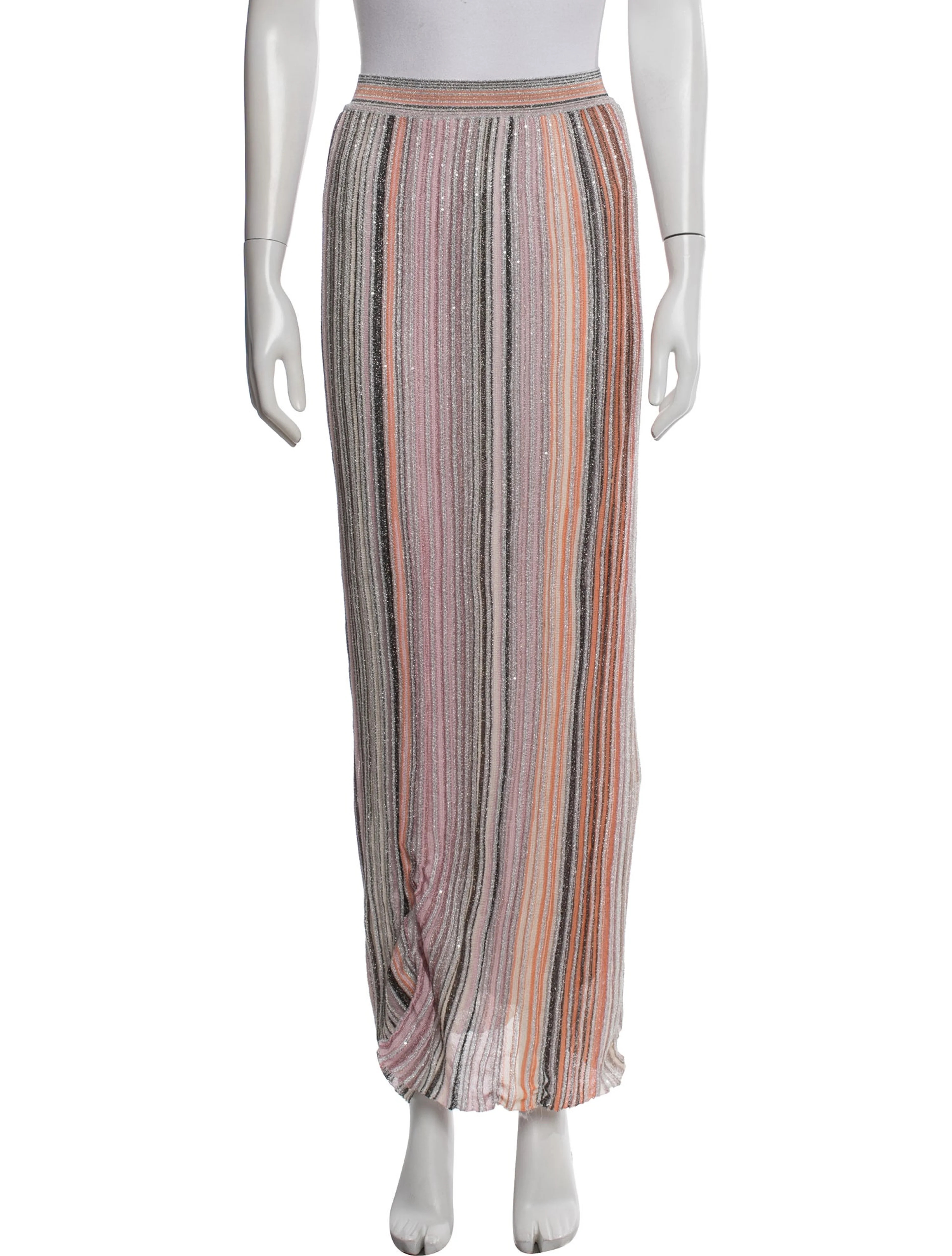 Striped Long Skirt | The RealReal