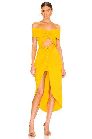 YAURA Chichi Dress in Yellow from Revolve.com | Revolve Clothing (Global)