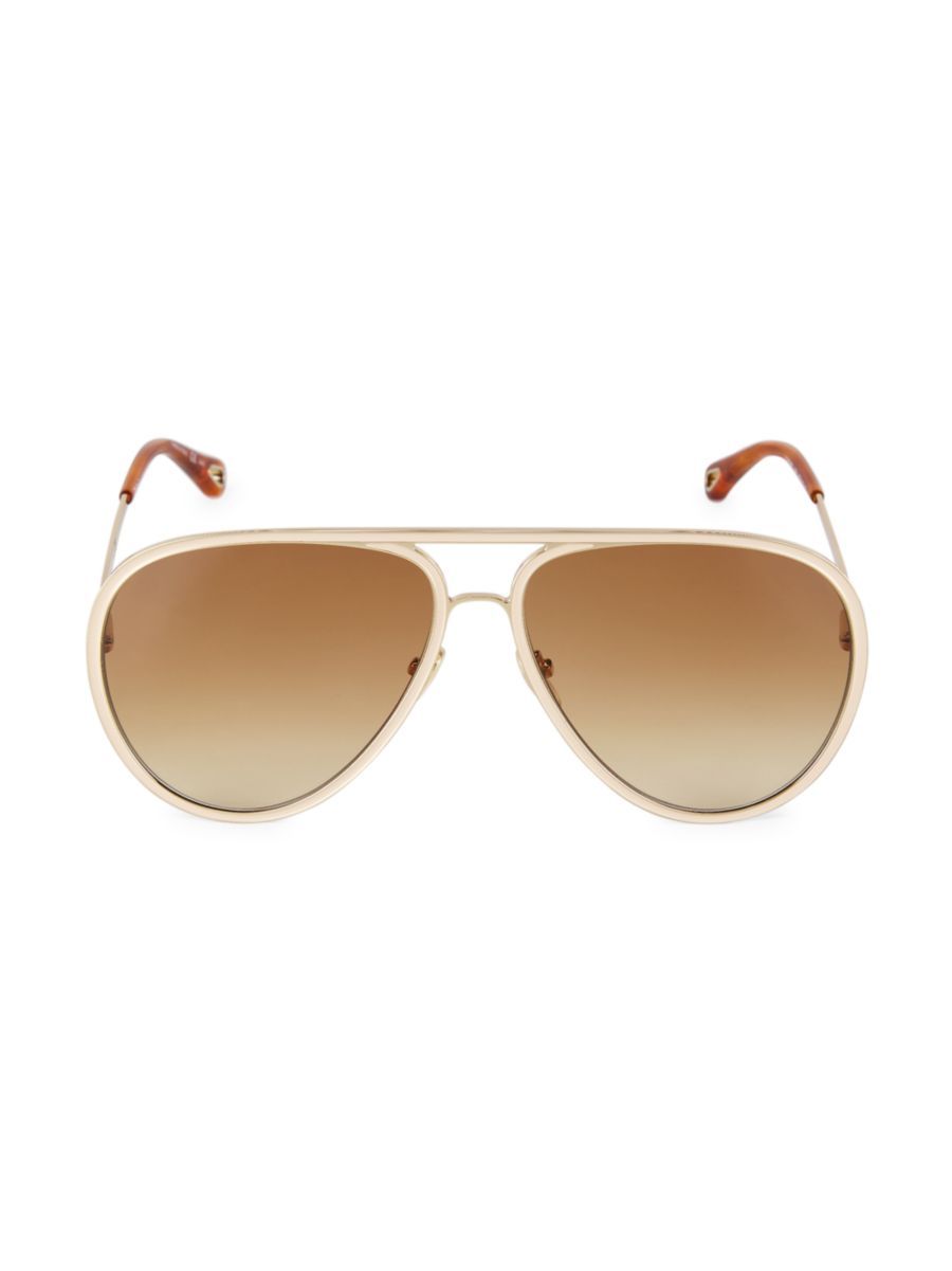 Vitto 63MM Aviator Sunglasses | Saks Fifth Avenue