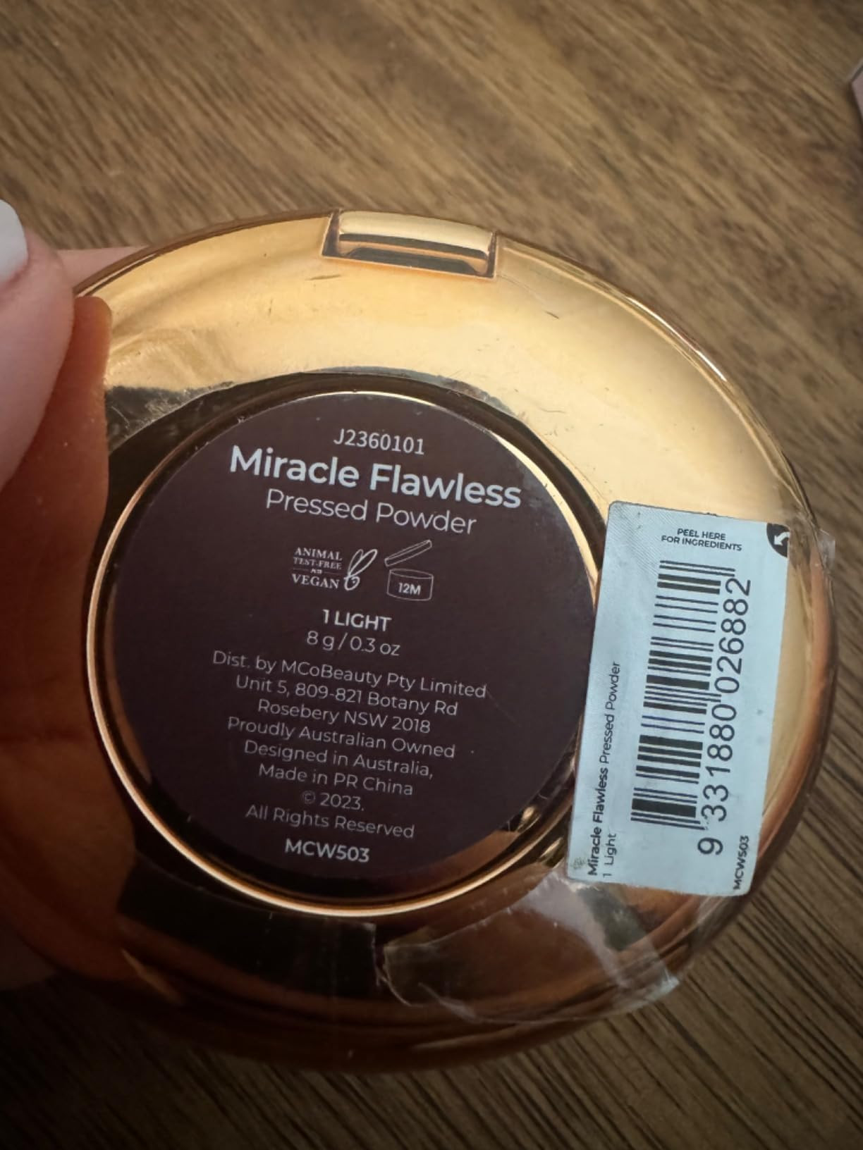 MCoBeauty Miracle Flawless Pressed Powder, Medium Warm Shade, Oil-Control, Soft-Focus Finish with... | Amazon (US)