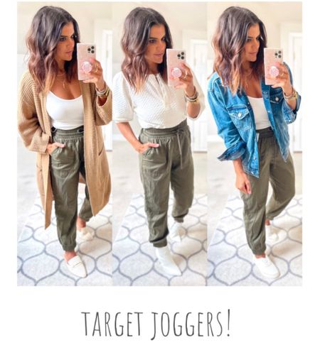 These Target joggers are back in stock! Size small. (Could have done an xs) 

#LTKstyletip #LTKSeasonal #LTKunder50
