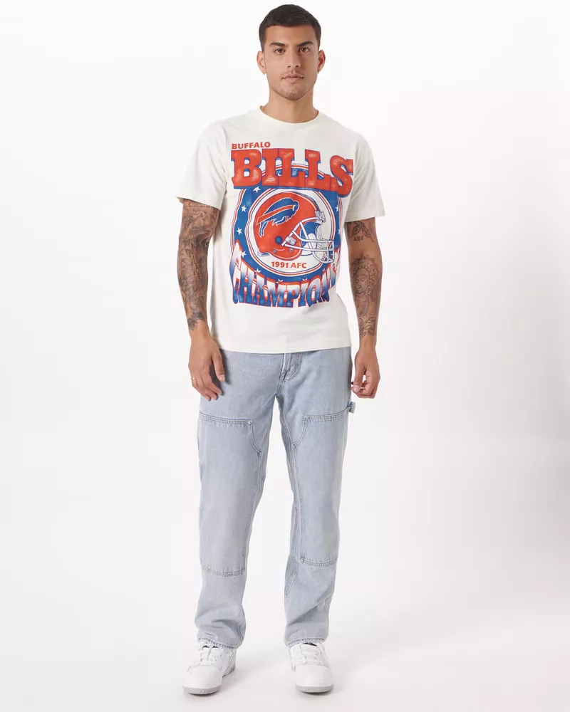 Men's Vintage Buffalo Bills Graphic Tee, Men's Tops