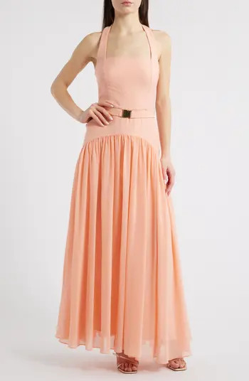 Aza A-Line Halter Dress | Nordstrom Rack