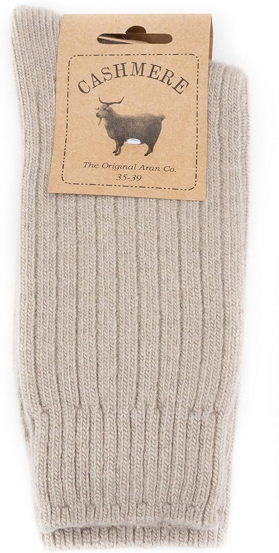 Womens Fine Cashmere and Merino Wool Super Soft and Warm Winter Fluffy Mid-Calf Socks | Amazon (UK)