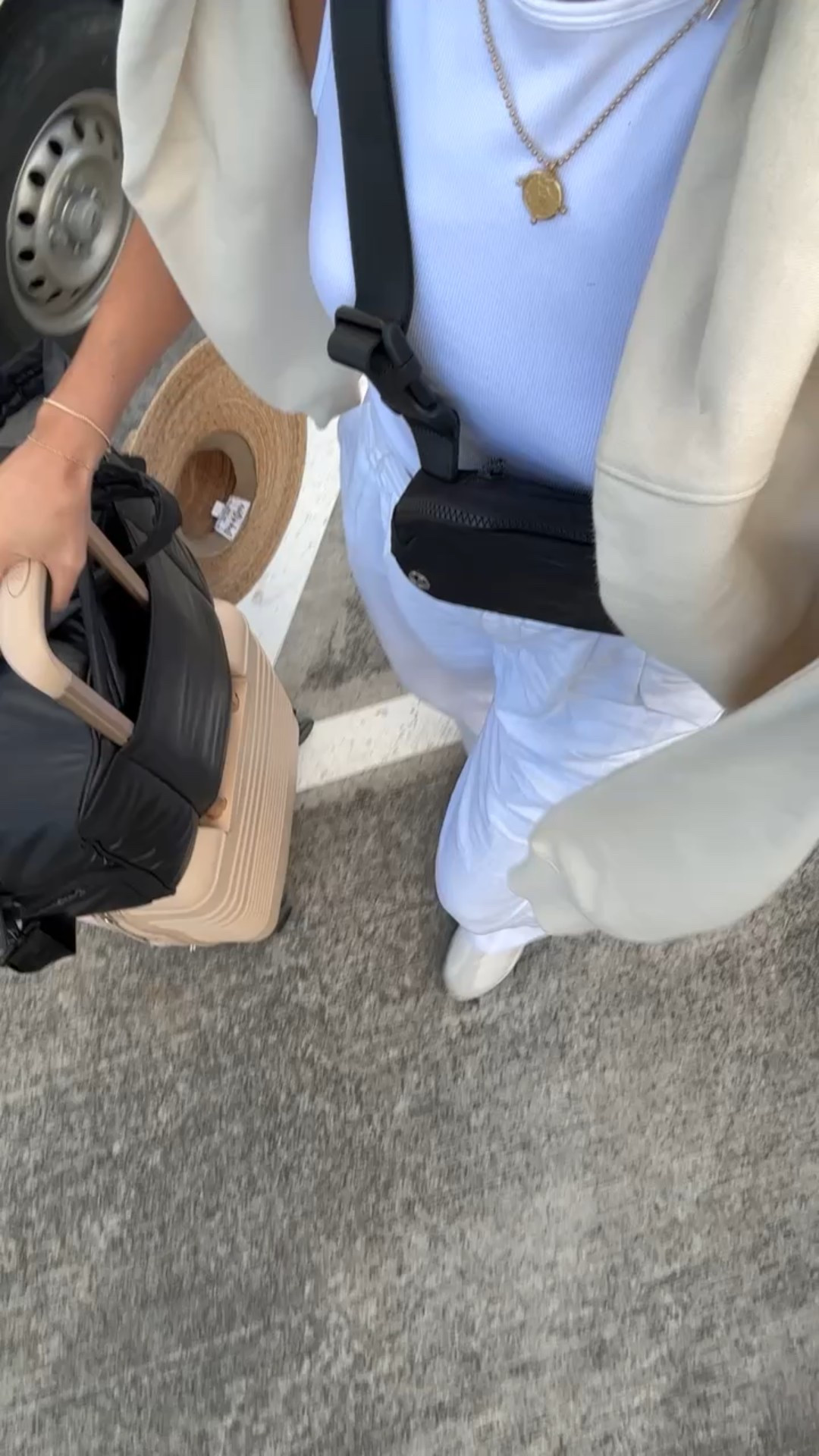 My go-to travel essentials!! My favorite travel duffel for flying! It holds so much, fits under the seat in front of you and counts as a personal item. This carry-on suitcase is an overpackers dream suitcase! It's lightweight, fits so much and has a built in weight indicator!

Calpak Luka duffel 
Duffel bag
Weekend bag
Calpak 
Beis suitcase 

#LTKSeasonal #LTKFindsUnder100 #LTKTravel