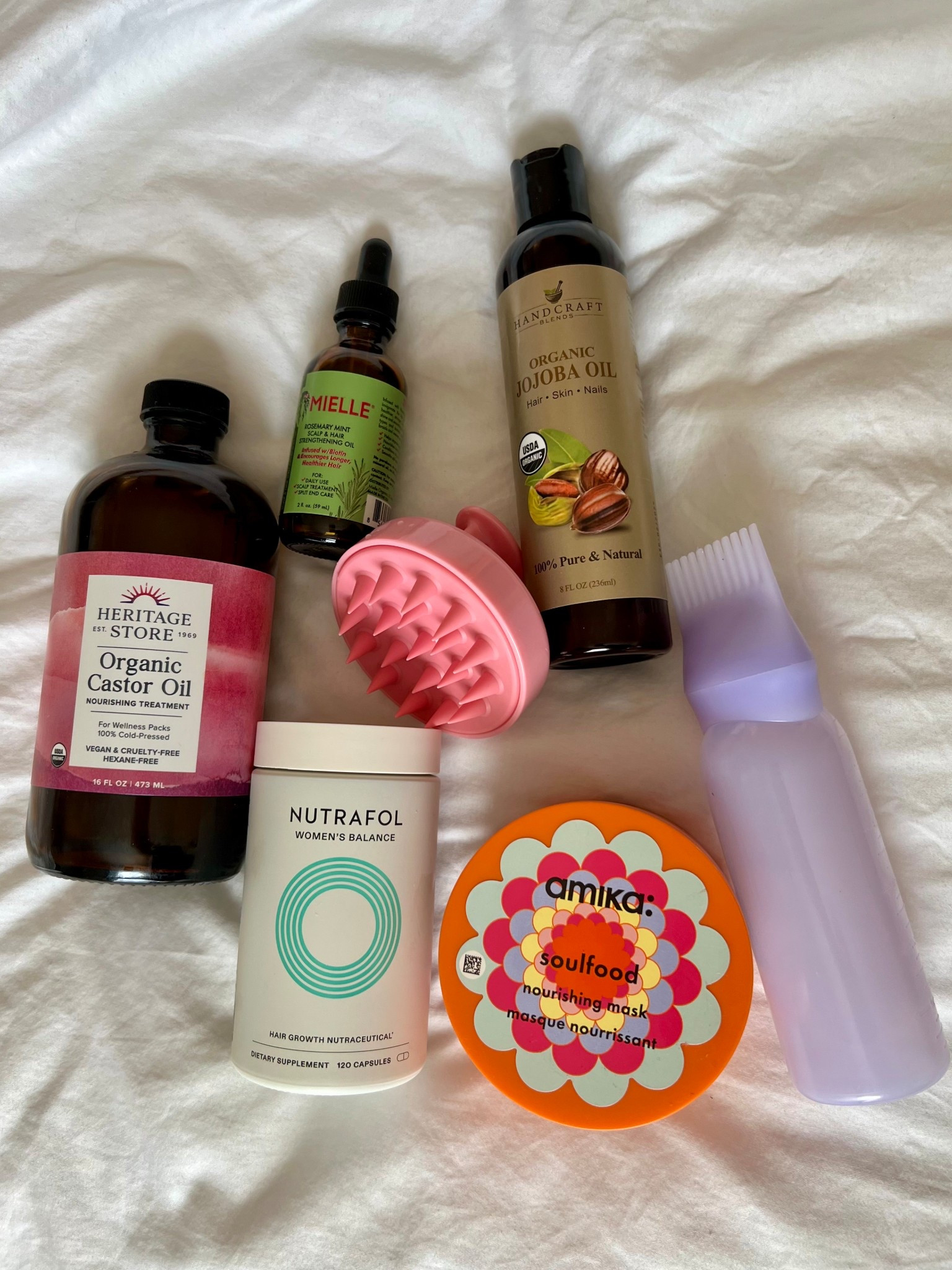 Current haircare glow up rotation 💇🏼‍♀️✨ #haircare #glowup #hairoiling #amika #nutrafol 

#LTKBeauty