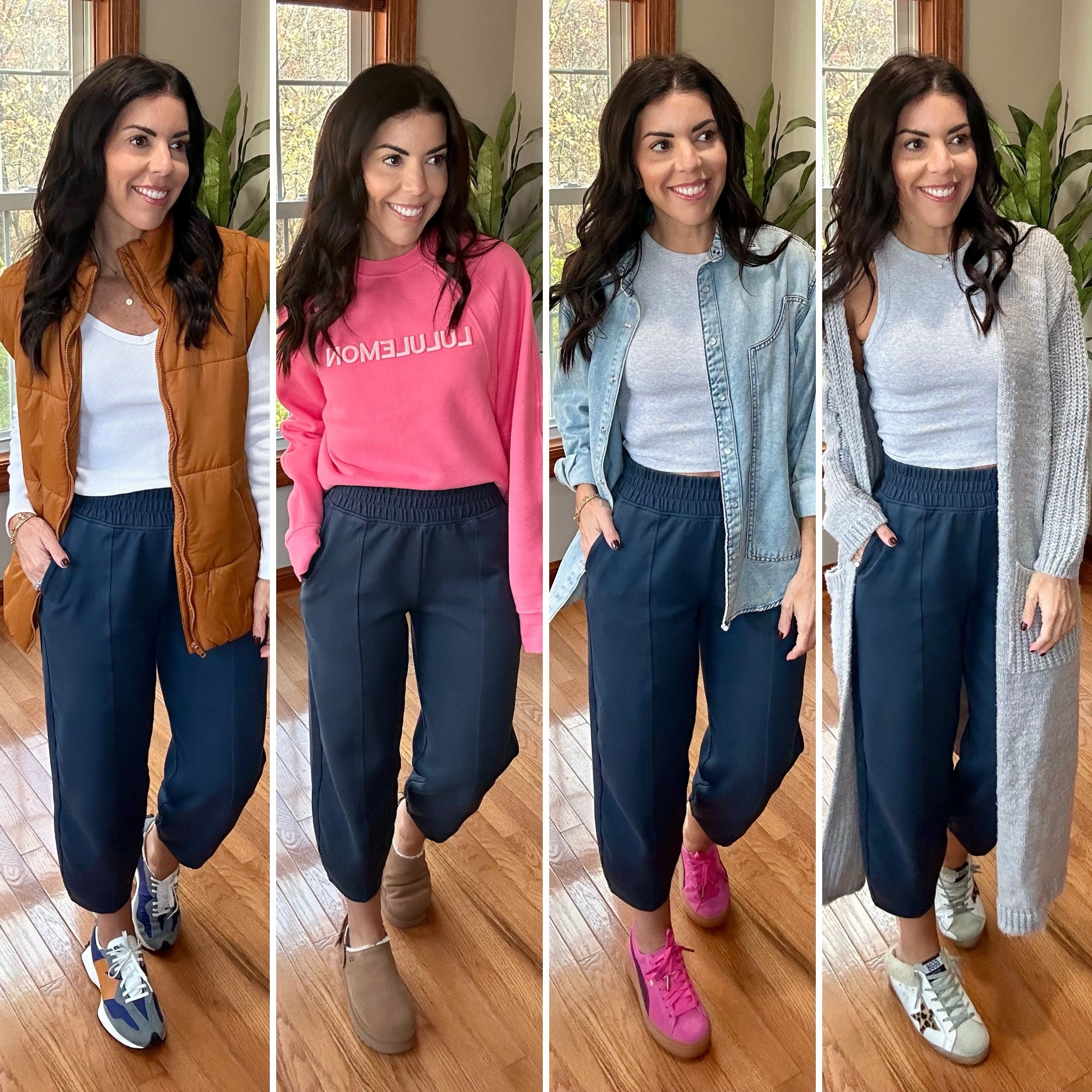 Old Navy Barrel pants styled 3 ways
Wearing size xs regular length
(I recommend regular length if over 5’4)

#LTKSaleAlert #LTKFindsUnder50 #LTKStyleTip