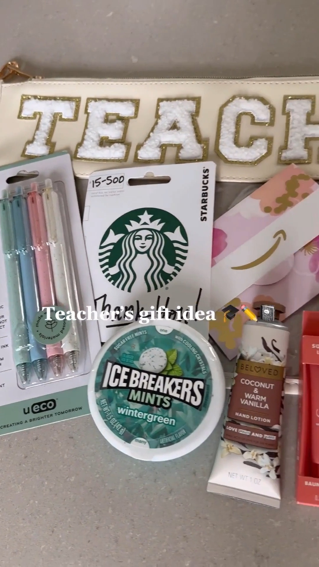 Teacher’s gift idea 🎓✏️📓 Teacher appreciation day and end of the school year are fast approaching! I put together these cute little bags for our teachers last year and they were such a hit! 


Teacher appreciation gift, end of the year teacher gift, gift idea, for the teachers, Amazon, Target, Teacher gift

#LTKKids #LTKSeasonal #LTKmomlife