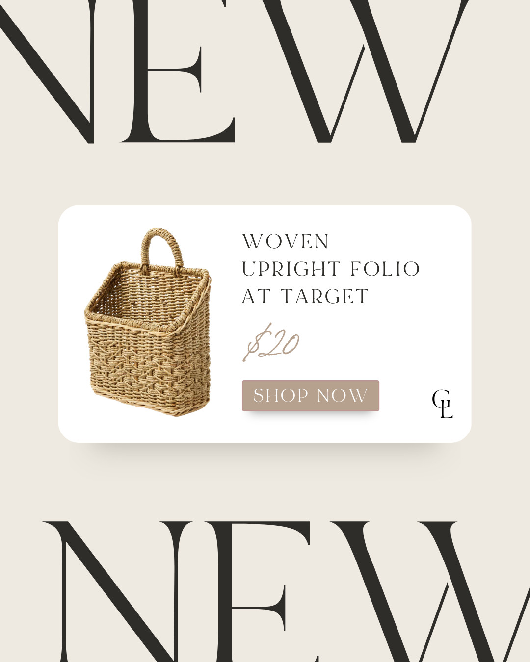 Woven Folio From Target 🎯

woven folio // spring home decor // spring home refresh // target finds // target home decor // target home finds // target style // target decor // affordable home decor 

 #LTKdayinmylife #LTKSeasonal #LTKHome
