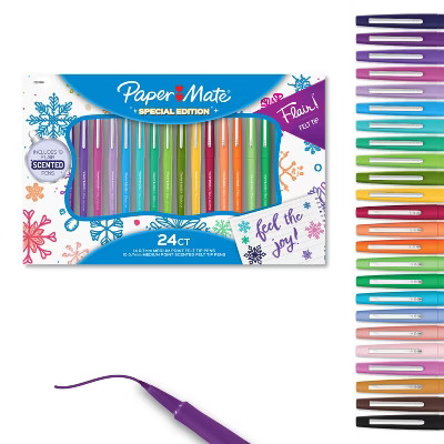 Paper Mate Flair 24ct Set Holiday Gifting | Target