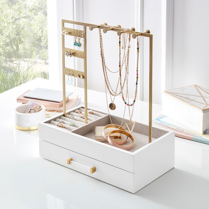 Elle Lacquer Jewelry Display Stand | Pottery Barn Teen